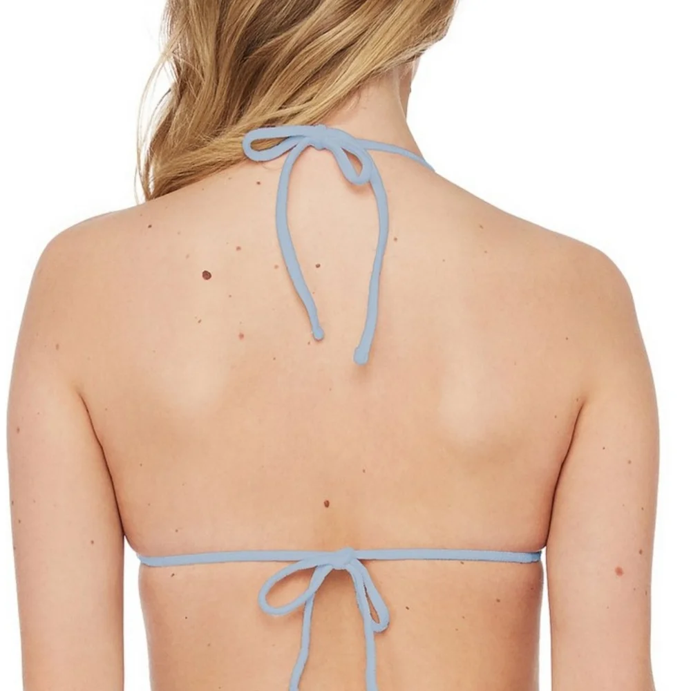Women’s Swim bikini Polo Ralph Lauren Blue Bikini Top Size small NWT - Picture 5 of 7